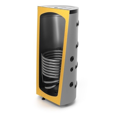 SUNEX  Pufferspeicher FISH S4/S5 mit 0 oder 1 Wärmetauscher | Stehend