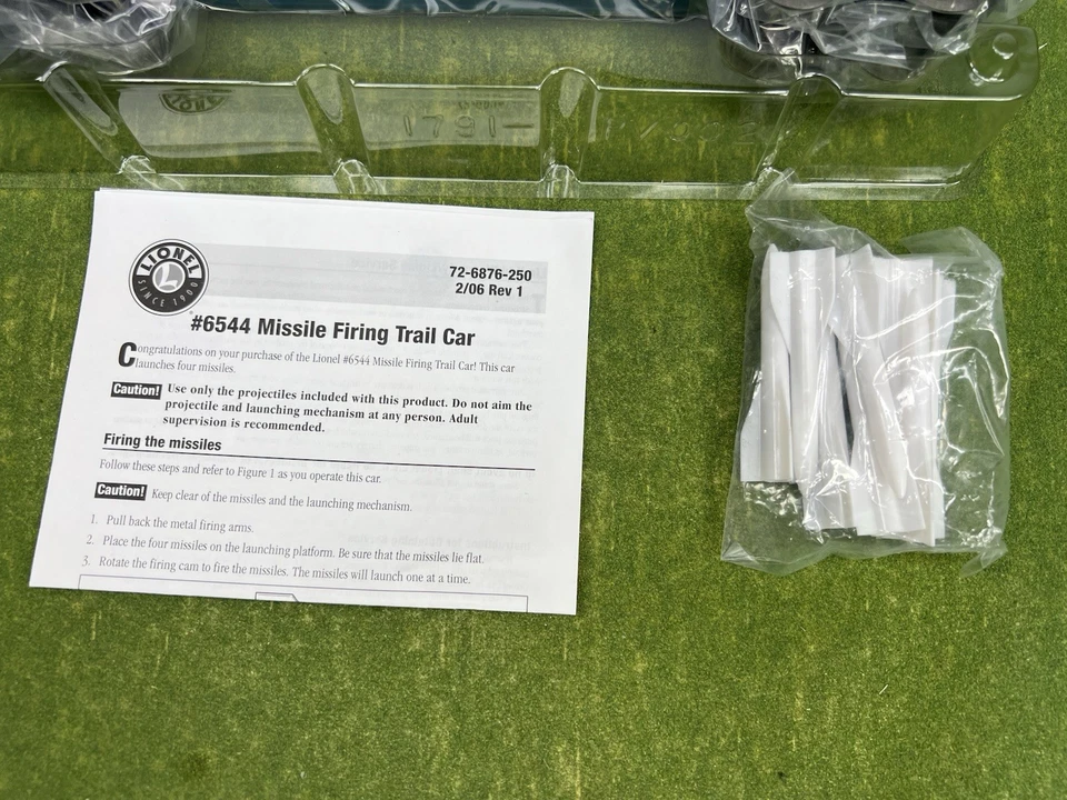 LIONEL O GAUGE 6-26876 MISSILE FIRING TRAIL CAR #6544 CELEBRATION SERIES MINT!! - Image 3 of 4