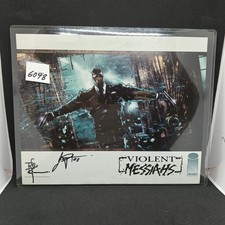 POSTER VIOLENT MESSIAHS BY IE SIGNED