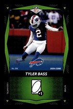 2024 UNO Elite Core Edition - Green #016 Tyler Bass