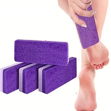 2pcs Foot Pumice Stone Callus Remover Pedicure Scrubber for Smooth Heels - NEW