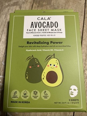 Cala Avocado Face Sheet Mask