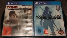 Tomb Raider-Definitive Edition und 20 Jähriges Jubiläum PS4.