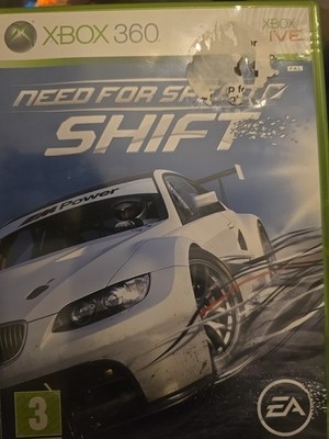 Xbox 360 Need for Speed Shift Handbuch dabei