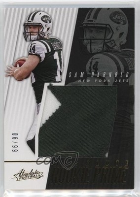 2018 Panini Absolute Rookie Prime Jerseys 6/99 Sam Darnold #ARP-SD RC 0h5y