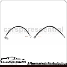 Front Set Brake Hose 2x For 1995-1999 Dodge Ram 1500 3.9L RWD