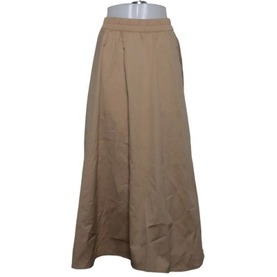 Woman by Earn, Maxirock, Größe: 34, Beige, Baumwolle/Elasthan/Polyamid #AhX