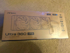 SEALED Antec Ultra 360 ARGB 360mm White AIO Liquid CPU Cooler LGA1700 AM4/AM5