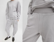NWT Tibi 198 Calder Sweatpant in Greystone; XS