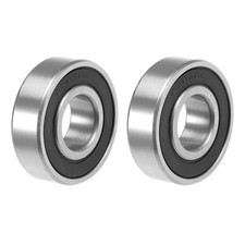 6203-2RS Ball Bearing 17x40x12mm Double Sealed ABEC-3 Bearings 2pcs
