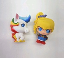 Cheebee Rainbow Brite Micro Figures Rainbow Brite  Starlite Collectible Toys