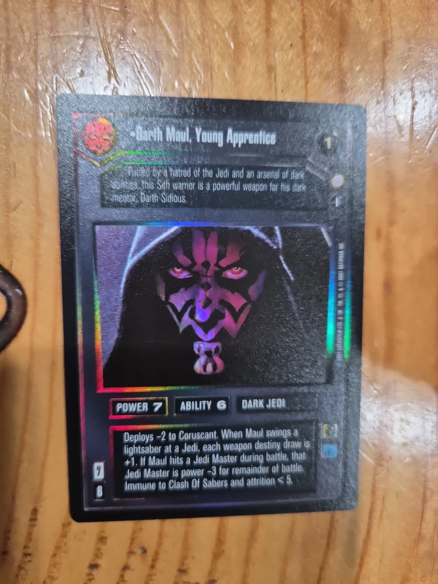 Star Wars CCG Ultra Rare Individual Collectible Card Game Cards