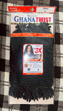 Beauty Elements Realistic Ghana Afro Twist Bulk Synthetic Hair 16" Color 4