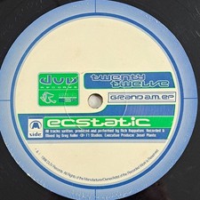 Vinyl Record Twenty Twelve - Grand AM 1998 Breakbeat House