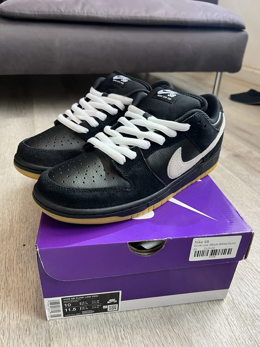 Nike Dunk Pro SB Low Black White - огромный выбор по лучшим ценам