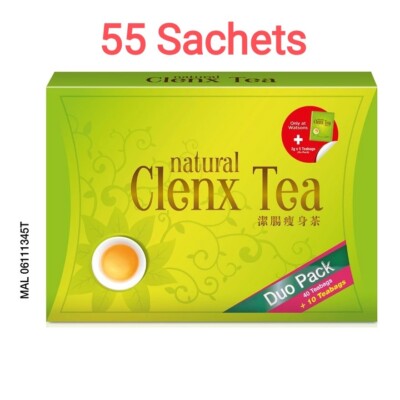 NH Detoxlim Natural Clenx Tea For Natural WLoss  (3g x 55s) Exp 2027