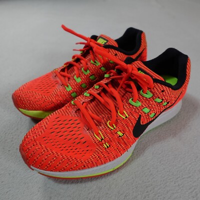 Nike Shoes Womens 8 Orange Zoom Structure 19 Athletic Sneakers Gym 806580 607