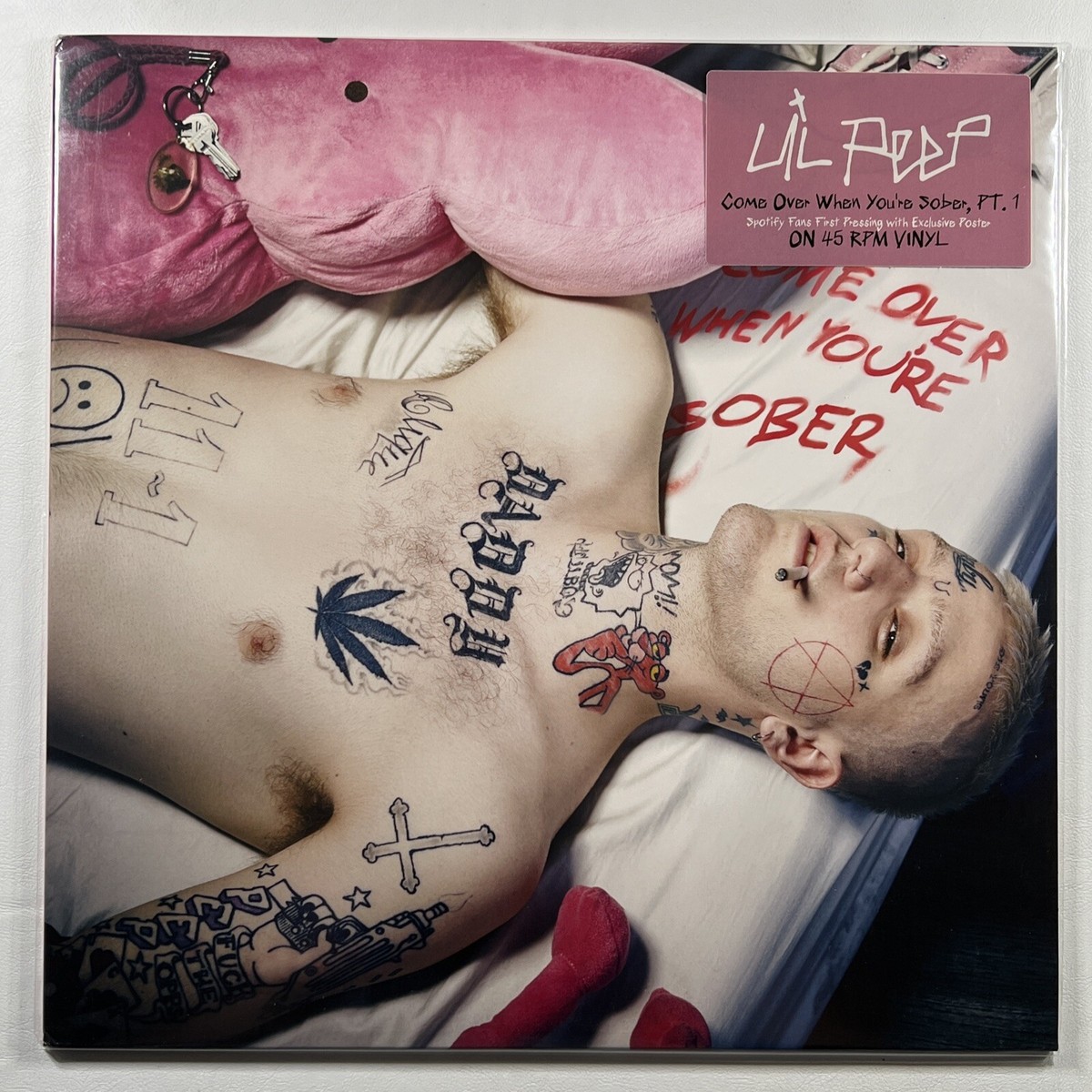 Lil Peep “Come Over When You're Sober Pt 1” LP/Pink Pinwheel