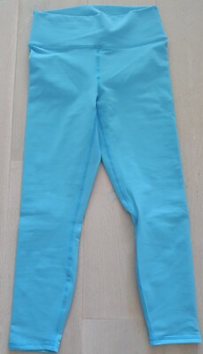 Fabletics Sport Hose Leggings Powerhold Himmel Blau M 38 40 NEU