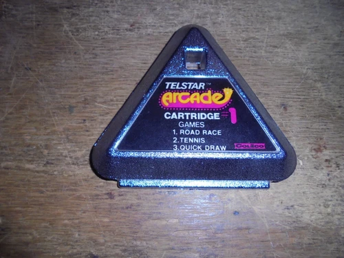 Vintage Coleco Telstar Arcade Video Game Cartridge #1 - Tested - Authentic