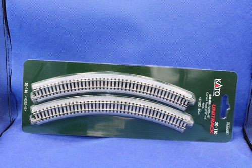 Kato 20-110 Noch 78101 Unitrack N 4 x gebogenes Gleis R282-45°/NEU | Zustand: Neu