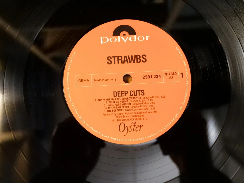 STRAWBS DEEP CUTS LP 33T VINYLE EX COVER EX ORIGINAL 1976 - Photo 3/4