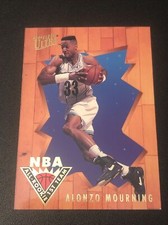 1993-94 Ultra All-Rookie Team Alonzo Mourning #4