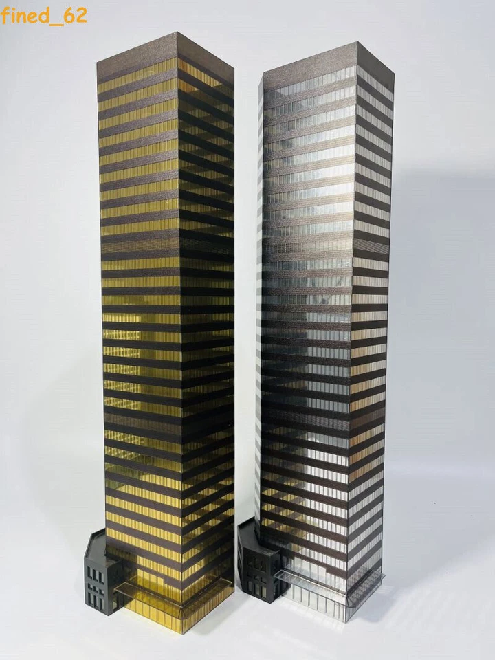 Commercial Office Skyscraper Architecture 1/150 Modern City Sand Table Assembled - Image 2 of 4