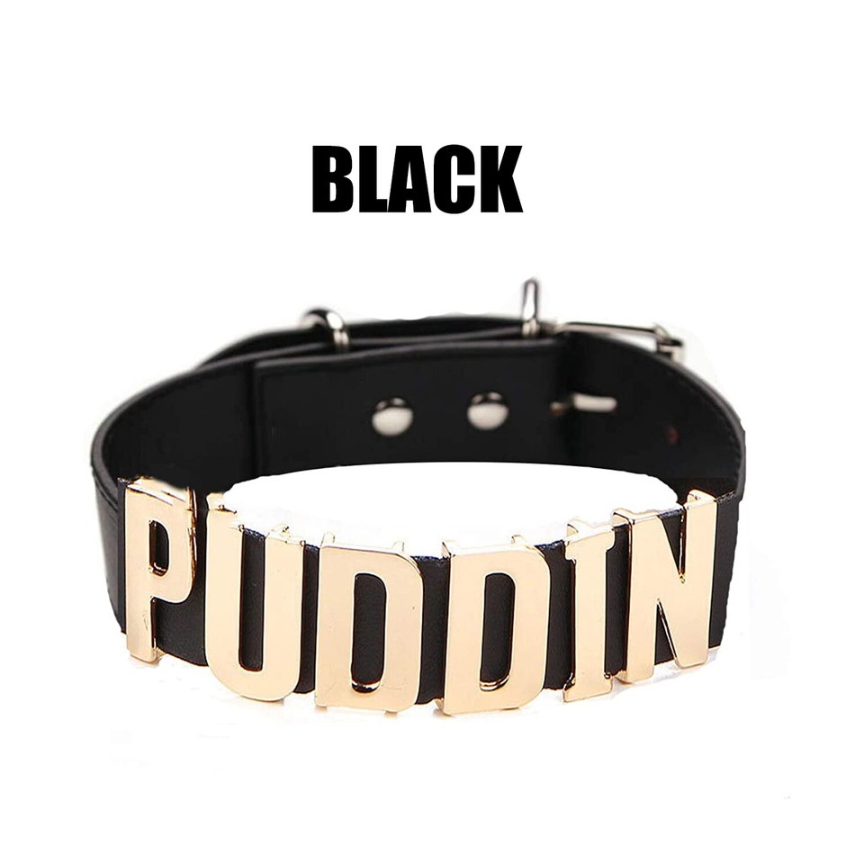 Harley Quinn Puddin Choker Suicide Squad Collar Necklace Halloween