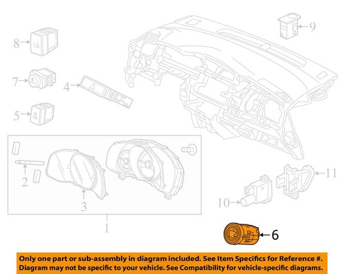 Used Ignition Switch fits: 2017 Honda Hr-v keyless ignition Smart Entry Grade A - Picture 3 of 24