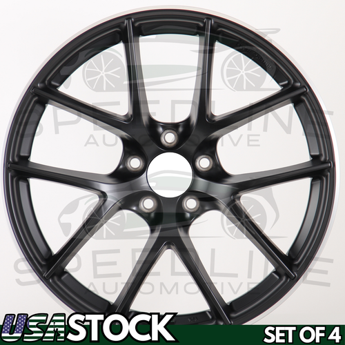 Full. Square Rims NEW Wheels 5x114.3 18