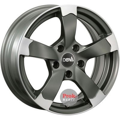 4x Alufelgen Dbv Torino II für Audi A1 8X 15 Zoll Felgen