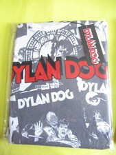 DYLAN DOG MAGLIA T-SHIRT TAGLIA XL '' COPERTINE '' SABOR PIAZZA ITALIA GADGET