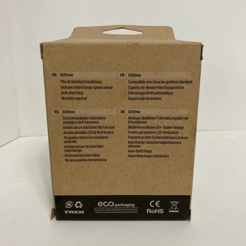 Trek Bontrager Gotime Wireless Bicycle Computer 425309 Brand New - Image 3 of 4