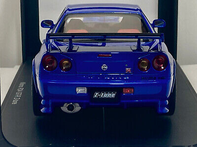 1:18 Autoart Nissan Skyline GT-R Nisomo R34 Z-tune Bayside 1:18 Autoart Nissan Skyline GT-R Nisomo R34 Z-tune Bayside