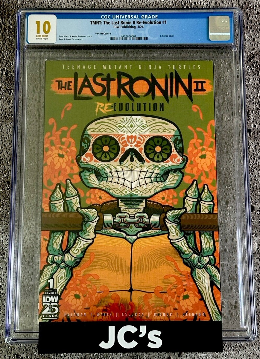 TMNT THE LAST RONIN II RE-EVOLTUION #1 CGC 10 CVR-E J GONZO DIA DE