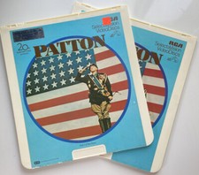 CED VideoDisc Patton 1969 , 20th Century Fox, RCA SelectaVision, Part 1 and 2
