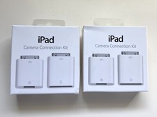 Apple 2 Unopened NIB Genuine iPad Camera Connection Kit Authentic-MC531ZM/A New