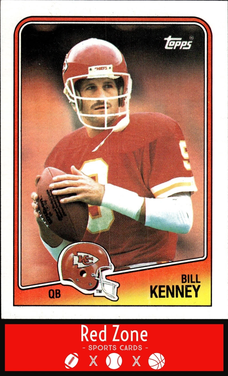 Bill Kenney trading card