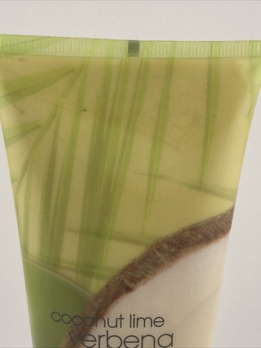 1) Bath & Body Works Coconut Lime Verbena Body Cream DISCONTINUED Lotion - Picture 2 of 12
