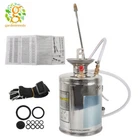 1Gallon 4L Stainless Steel Sprayer w/3' Hose for Pesticide Clean and Sanitizing
