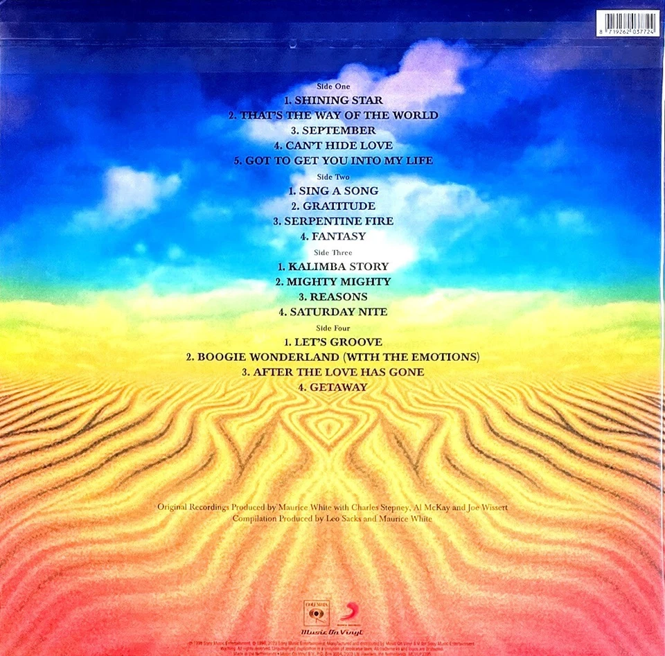 EARTH WIND & FIRE GREATEST HITS - 180-GRAM VINYL 2-LP SET  " NEW , SEALED " - Image 2 of 2