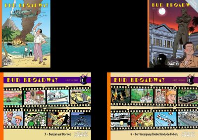 Bud Broadway  Band  1 - 4 komplett  Kult Comics  Neuware