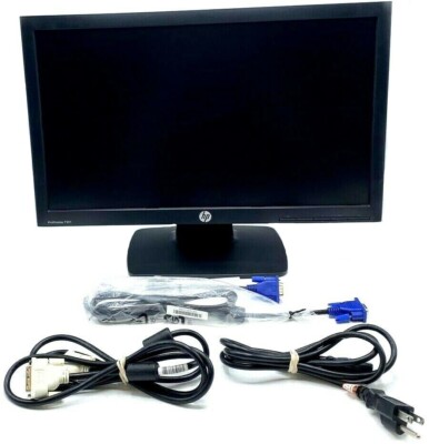 HP 20型ワイド P201 LED フルHD ディスプレイ ③ HP 21.5インチワイド