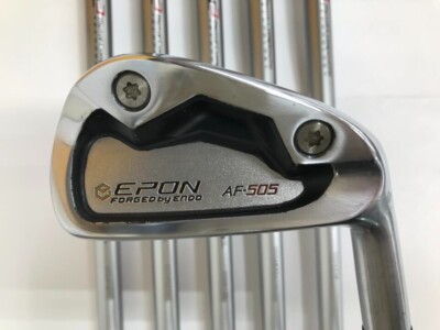 Epon AF-505 Iron 6 Clubs Set 5I - 9I,PW MCI 70 Flex S Men JPN RH