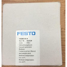 New One Festo VADMI-95-N 162529 Vacuum Generator Expedited Shipping