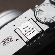 Reply style Metal Camera Hot Shoe Cover For Nikon Fuji Canon Sony Leica