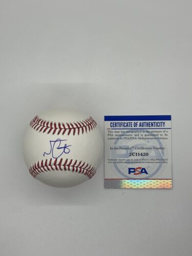 Nestor Cortes Yankees Signed Official OML Baseball Autographed AUTO PSA ITP - Afbeelding 1 van 4