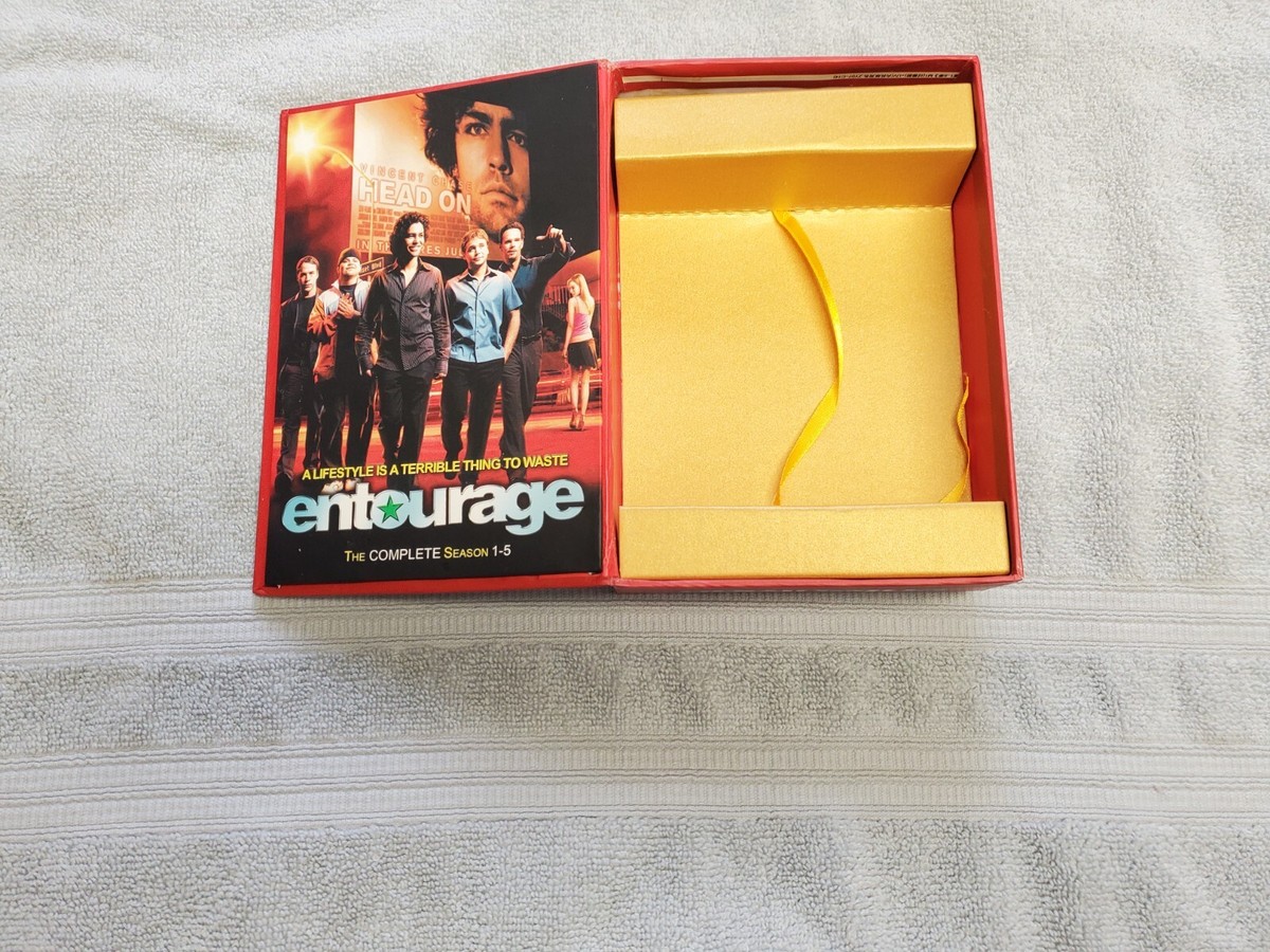 Entourage Complete Seasons 1-5 21 DVD Box Set Region 3 Nice