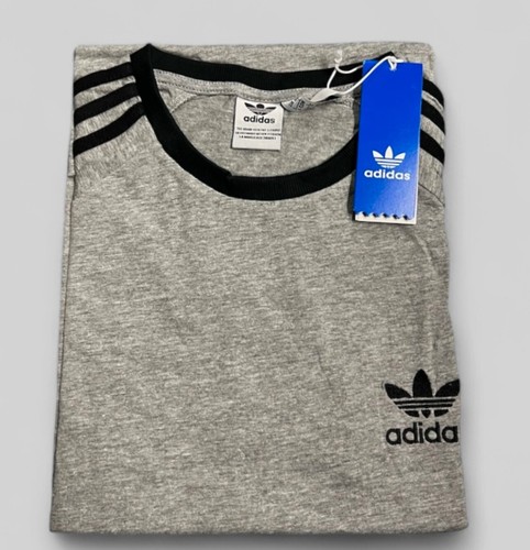 ADIDAS ORIGINALS THREE STRIPES STANDARD SHORT SLEEVE T-SHIRT FOR MENS - Picture 4 of 9